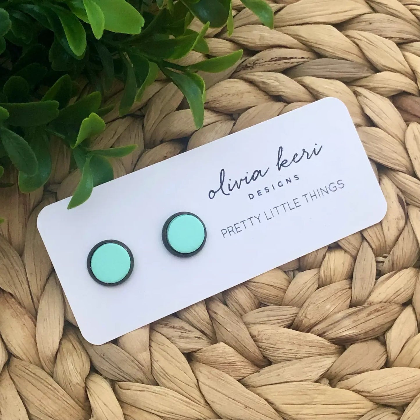 Priscilla Mint Earrings