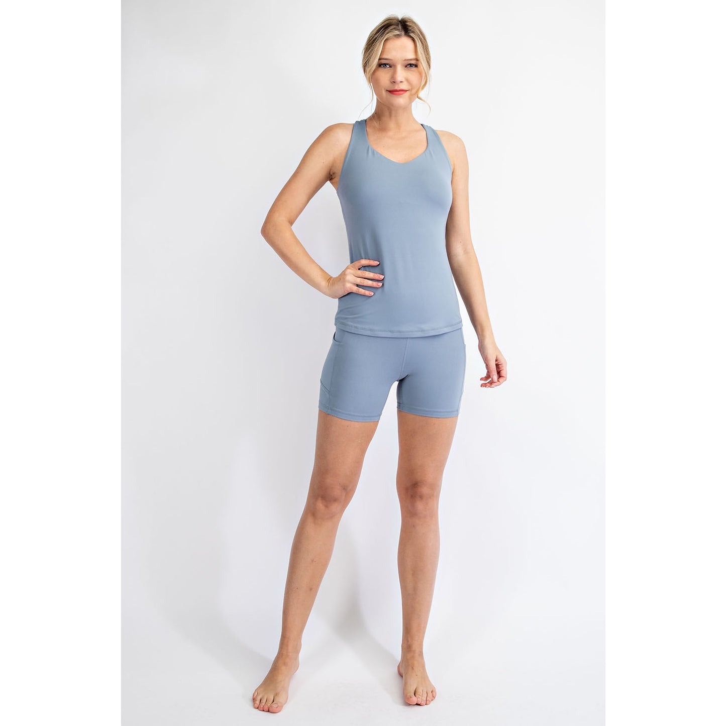 Let's Go V-Neck Tank