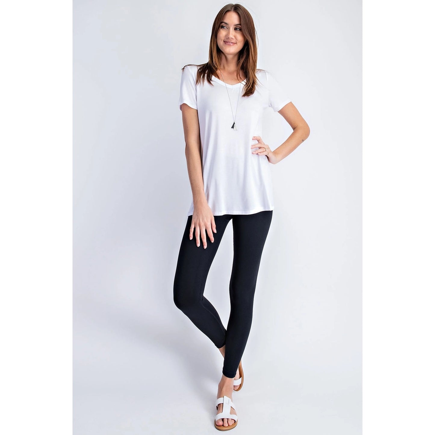 Willow Casual White Tee