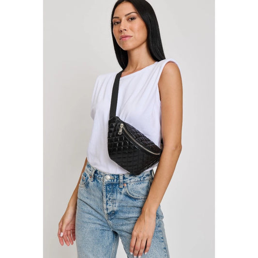 Arielle Black Belt Bag