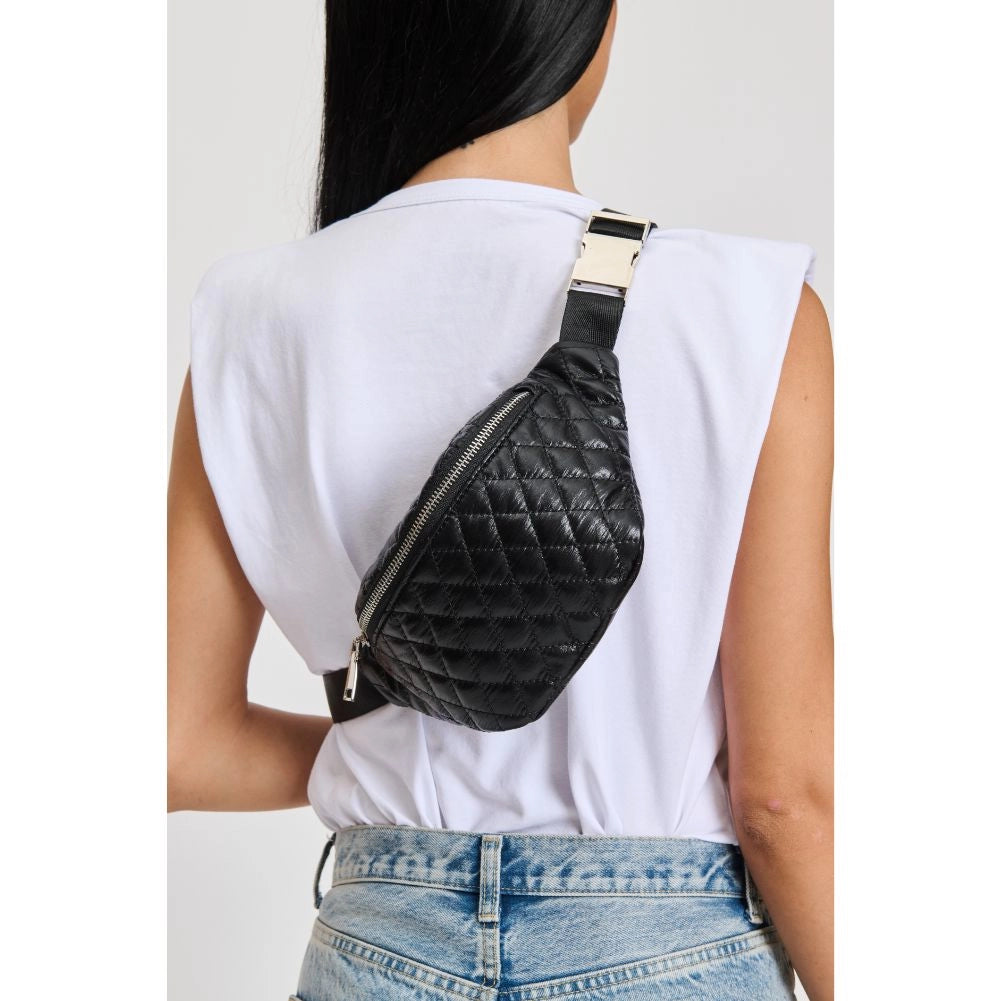 Arielle Black Belt Bag