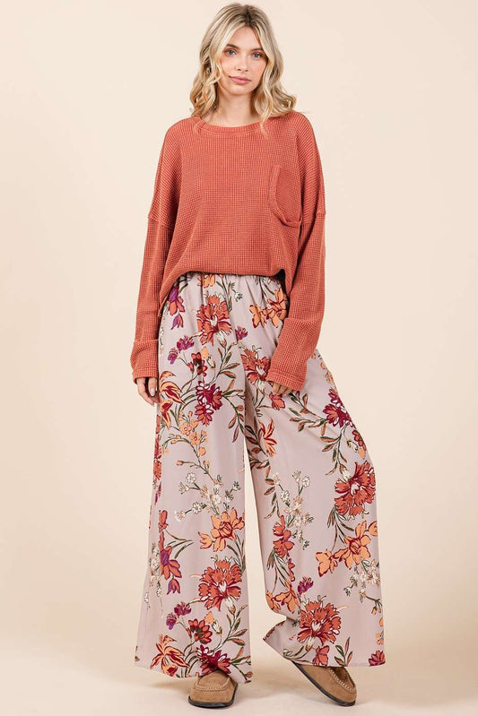 Simone Floral Pants