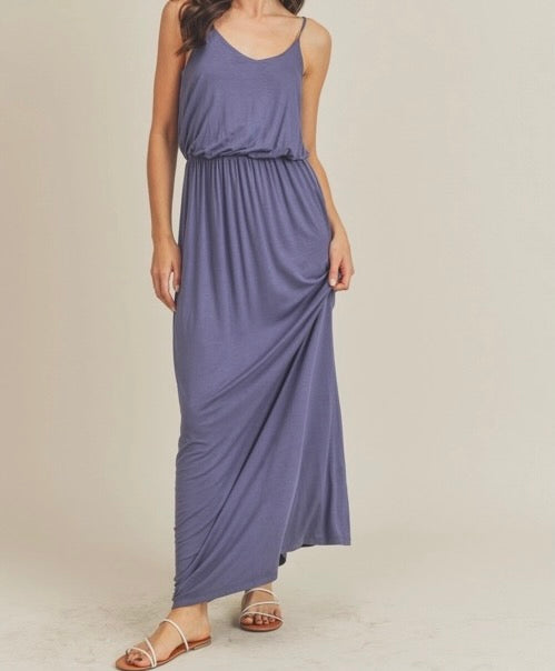 Pretty in Purple Maxi Dress