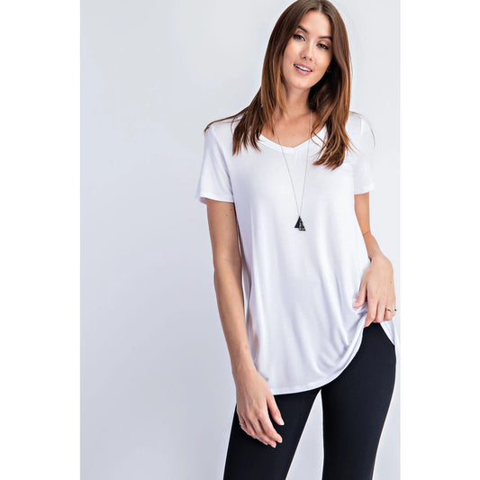 Willow Casual White Tee